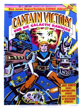 Captain Victory und die Galactic Rangers Comic Album Nr. 1 von Condor Verlag